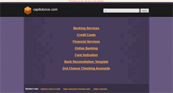 Desktop Screenshot of capitolonce.com